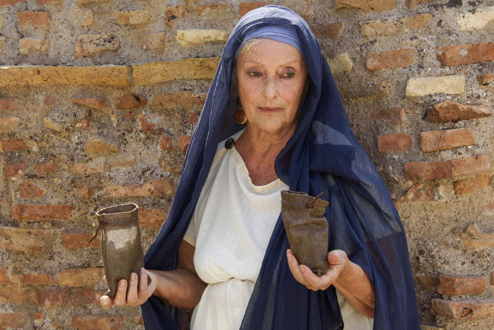 Vestals' Rite of the Mola Salsa at the Colosseum